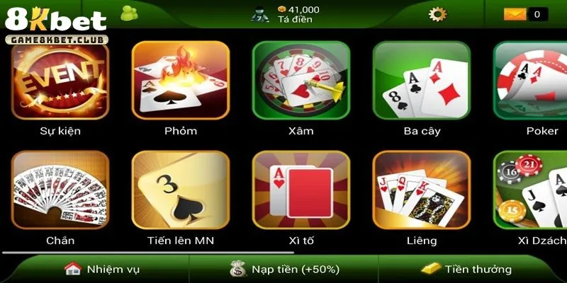 Lý do game bài được yêu thích